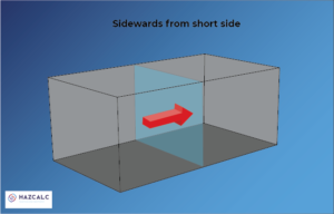 Ventilation sidewards short