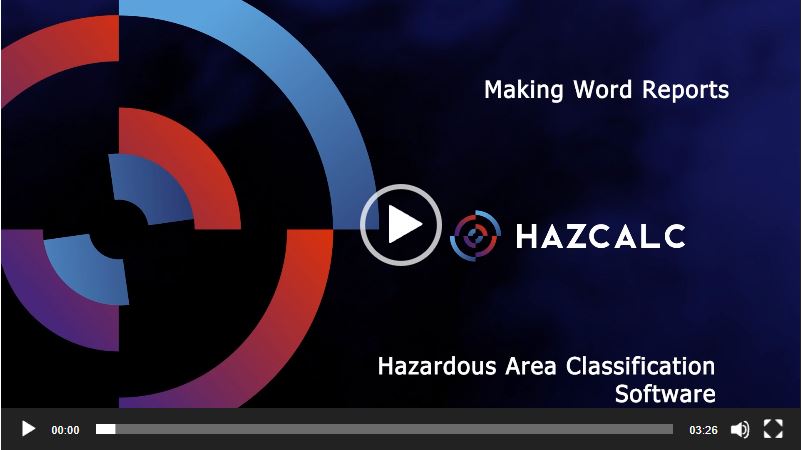 Hazcalc Report Function Explained