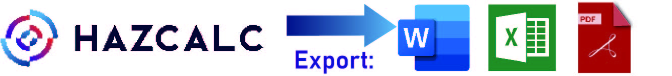 Export of assessments to word, excel pdf